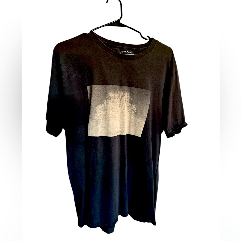 Calvin Klein Shirt Youth Size XL Black Short Sleeve Graphic size XL